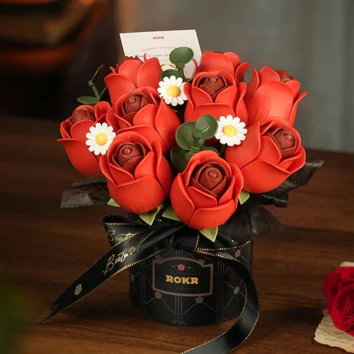 Bouquet de roses rouges
