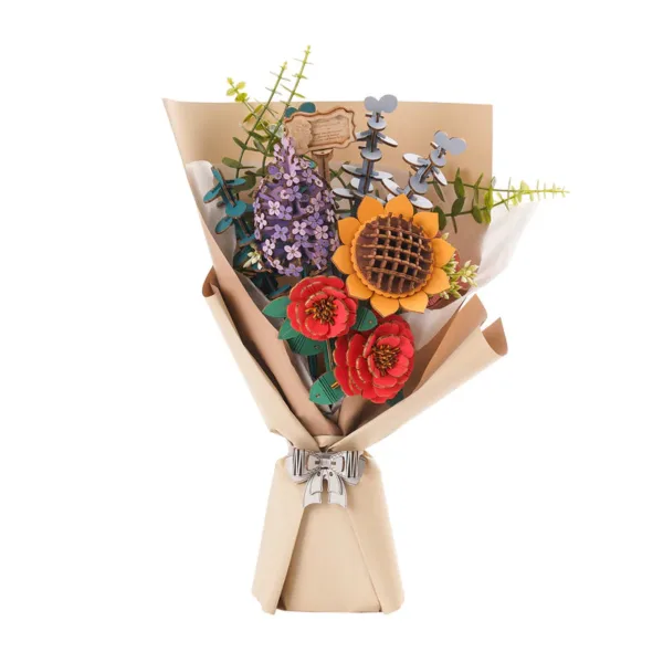 Wooden Flower Bouquet