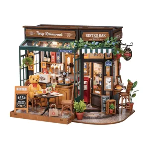 Miniatuur restaurant bouwpakket