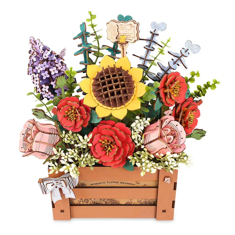 Wooden Bloom Box