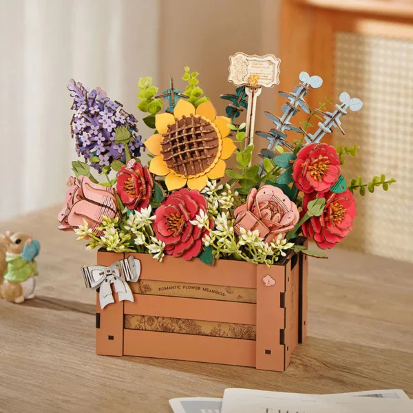 Wooden Bloom Box